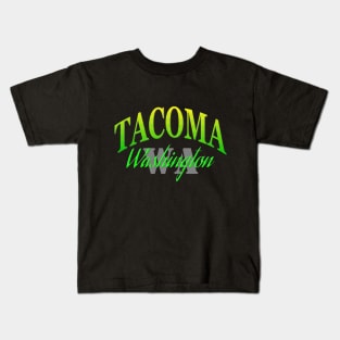 City Pride: Tacoma, Washington Kids T-Shirt